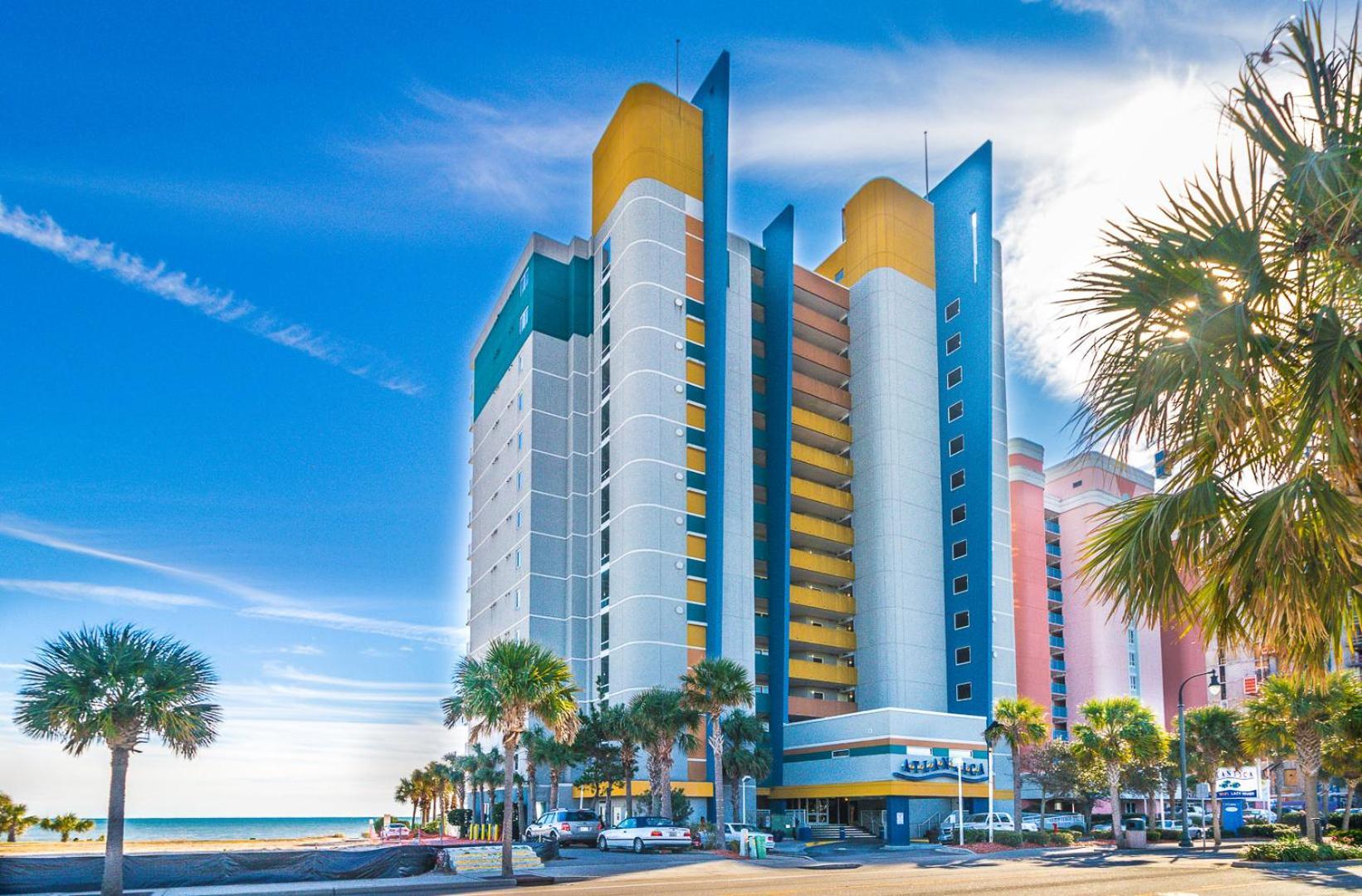 Beautifully Decorated Direct Oceanfront 1 Bedroom 1 Ba Condo Atlantica 1003 Миртл-Бич Экстерьер фото