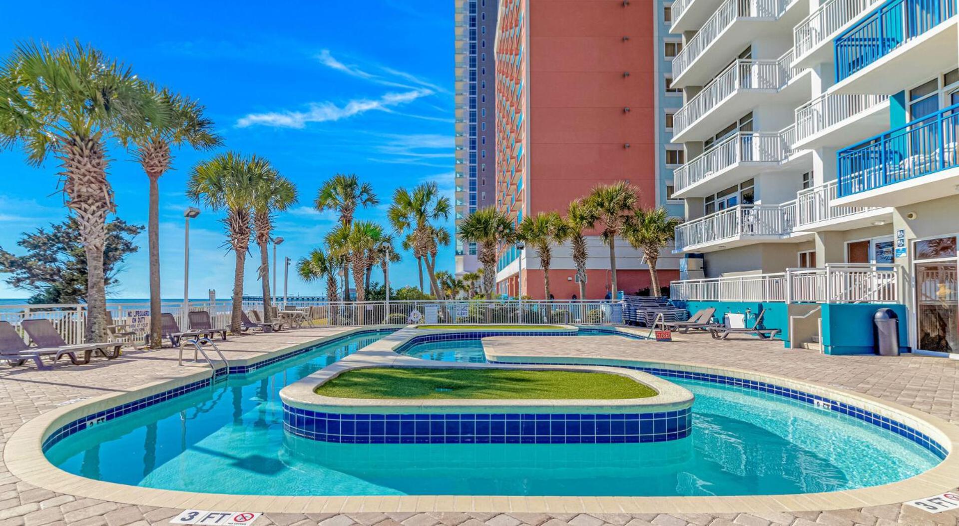 Beautifully Decorated Direct Oceanfront 1 Bedroom 1 Ba Condo Atlantica 1003 Миртл-Бич Экстерьер фото